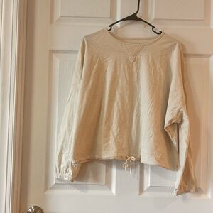 DKNY Sport Oversized Long Sleeve Top